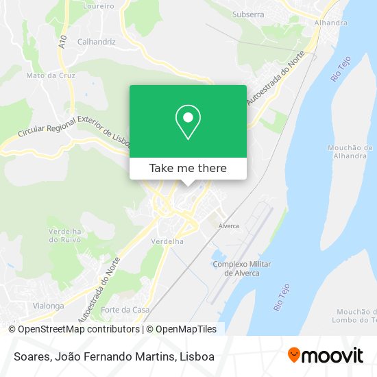 Soares, João Fernando Martins map