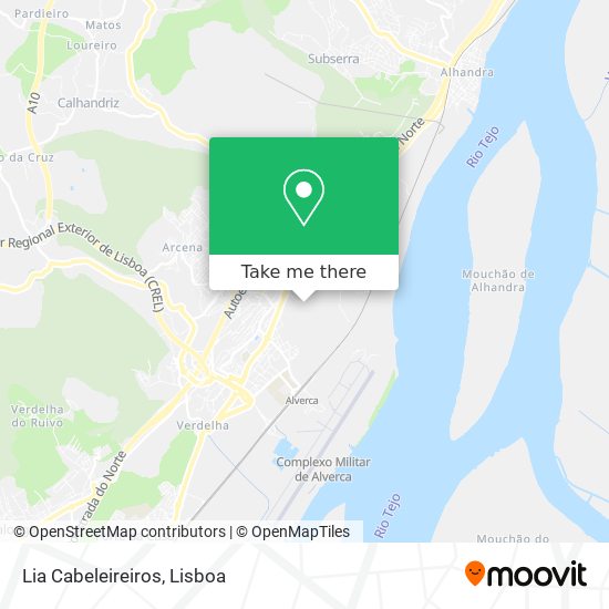 Lia Cabeleireiros mapa