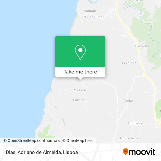 Dias, Adriano de Almeida map