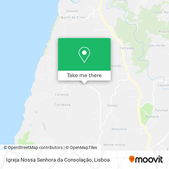 Igreja Nossa Senhora da Consolação map