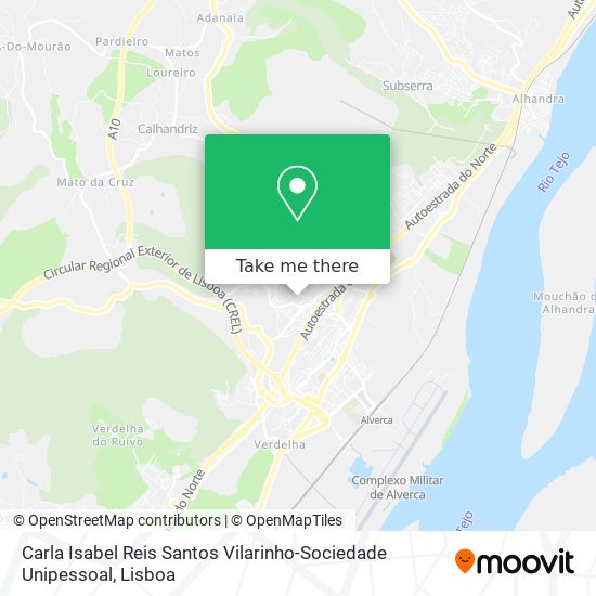 Carla Isabel Reis Santos Vilarinho-Sociedade Unipessoal mapa