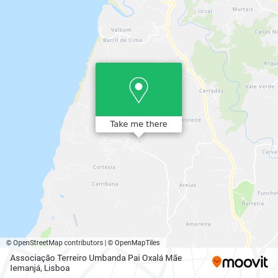 Associação Terreiro Umbanda Pai Oxalá Mãe Iemanjá map