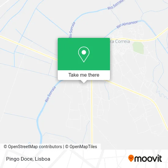 Pingo Doce map