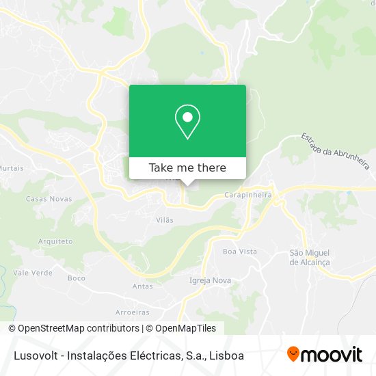 Lusovolt - Instalações Eléctricas, S.a. map