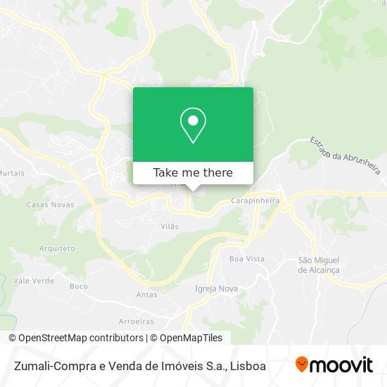 Zumali-Compra e Venda de Imóveis S.a. map