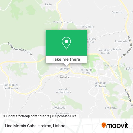 Lina Morais Cabeleireiros map