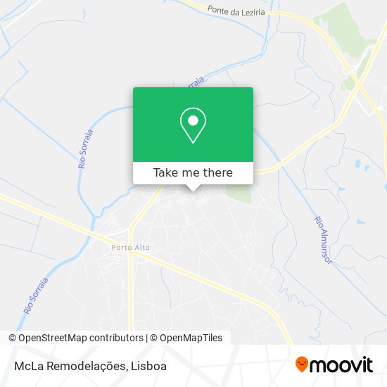 McLa Remodelações mapa