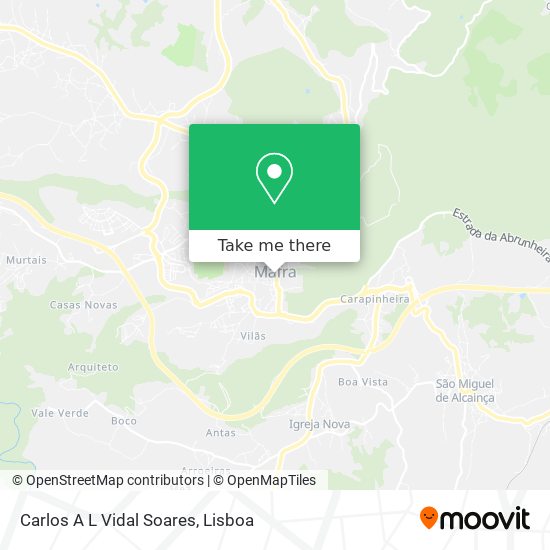 Carlos A L Vidal Soares map