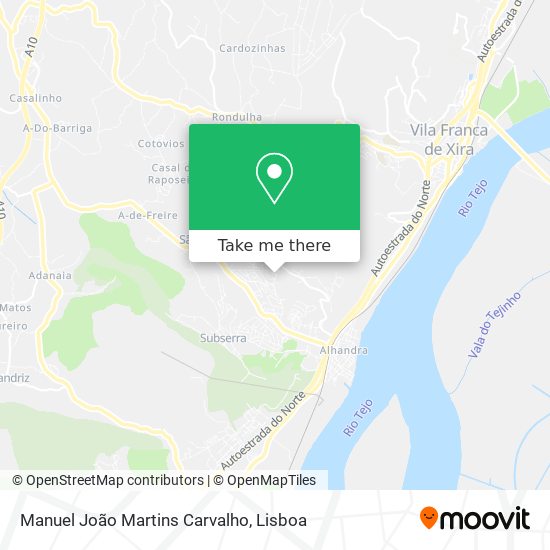 Manuel João Martins Carvalho map