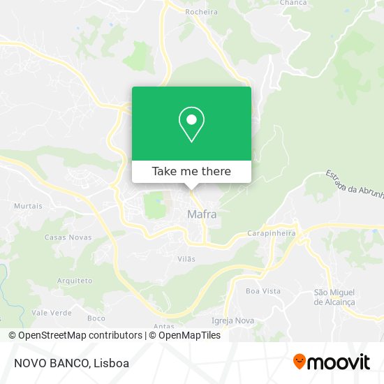 NOVO BANCO map