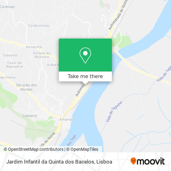 Jardim Infantil da Quinta dos Bacelos map