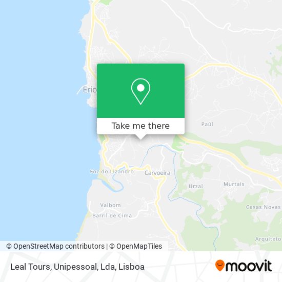 Leal Tours, Unipessoal, Lda map