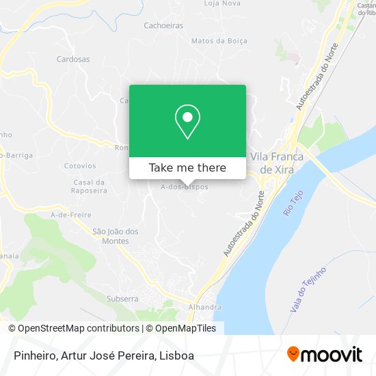 Pinheiro, Artur José Pereira mapa