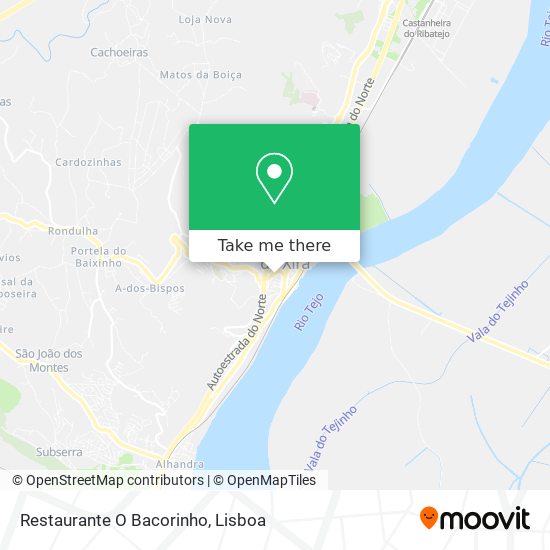 Restaurante O Bacorinho map