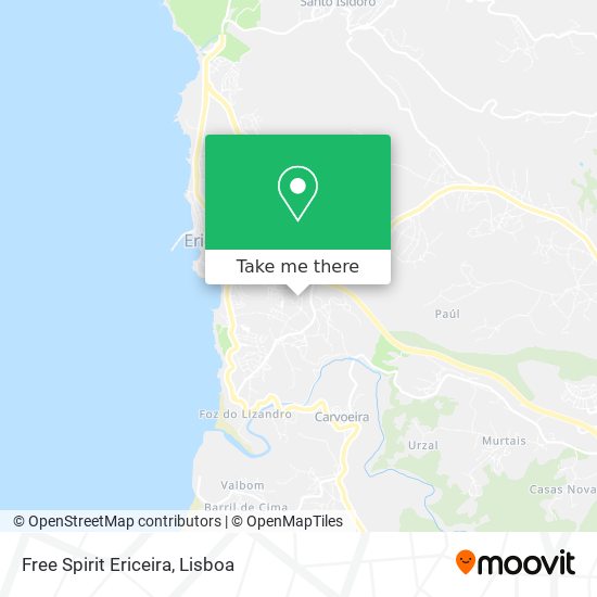 Free Spirit Ericeira map