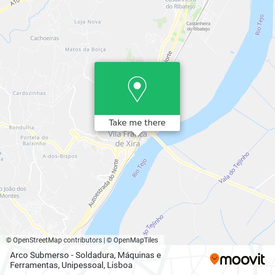 Arco Submerso - Soldadura, Máquinas e Ferramentas, Unipessoal mapa