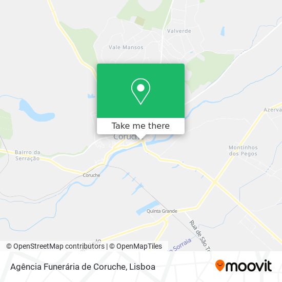 Agência Funerária de Coruche map