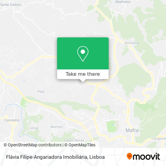 Flávia Filipe-Angariadora Imobiliária mapa