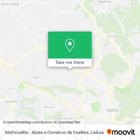 Mafricoelho - Abate e Comércio de Coelhos map