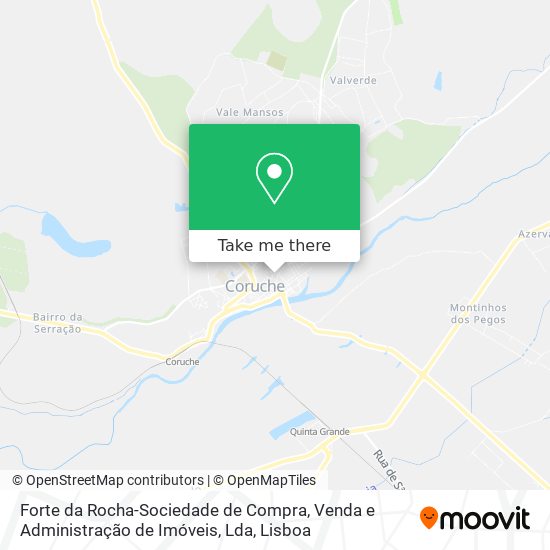 Forte da Rocha-Sociedade de Compra, Venda e Administração de Imóveis, Lda mapa