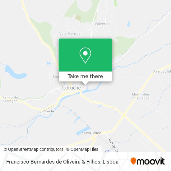 Francisco Bernardes de Oliveira & Filhos map