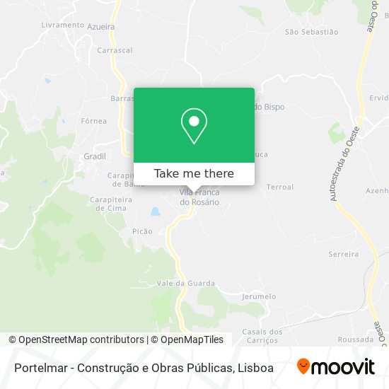 Portelmar - Construção e Obras Públicas map