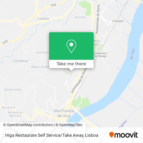 Higa Restaurate Self Service / Take Away map