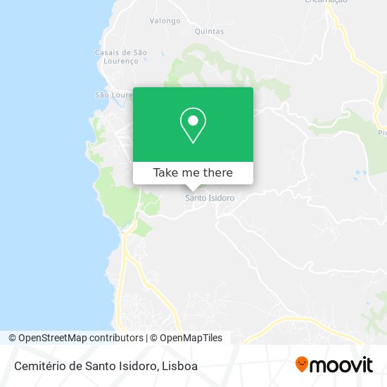 Cemitério de Santo Isidoro map