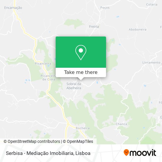 Serbisa - Mediação Imobiliaria map