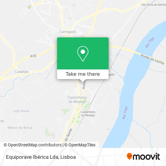 Equiporave Ibérica Lda mapa