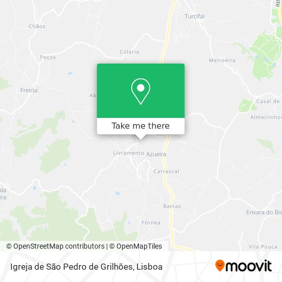 Igreja de São Pedro de Grilhões map