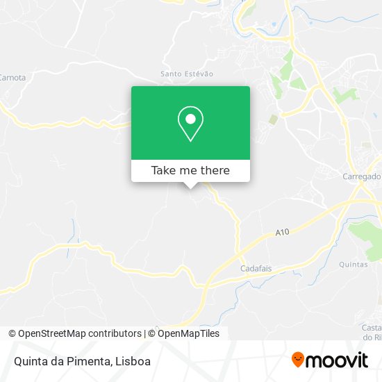 Quinta da Pimenta map