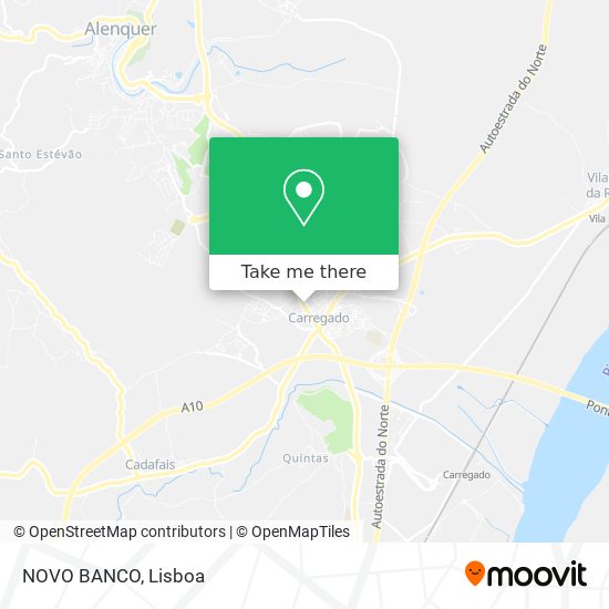 NOVO BANCO map