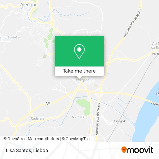 Lisa Santos mapa