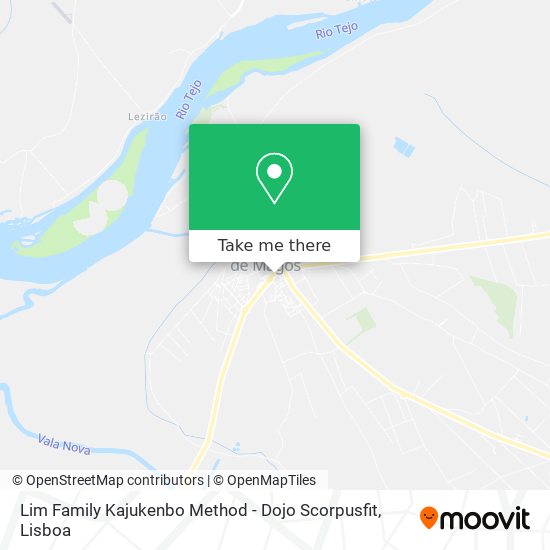 Lim Family Kajukenbo Method - Dojo Scorpusfit map