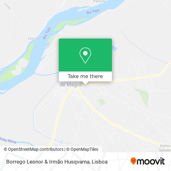 Borrego Leonor & Irmão Husqvarna mapa
