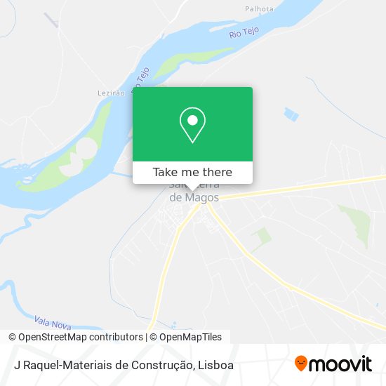 J Raquel-Materiais de Construção map
