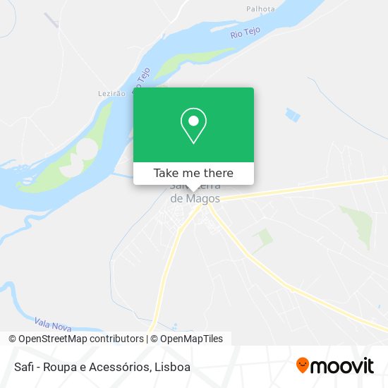 Safi - Roupa e Acessórios map