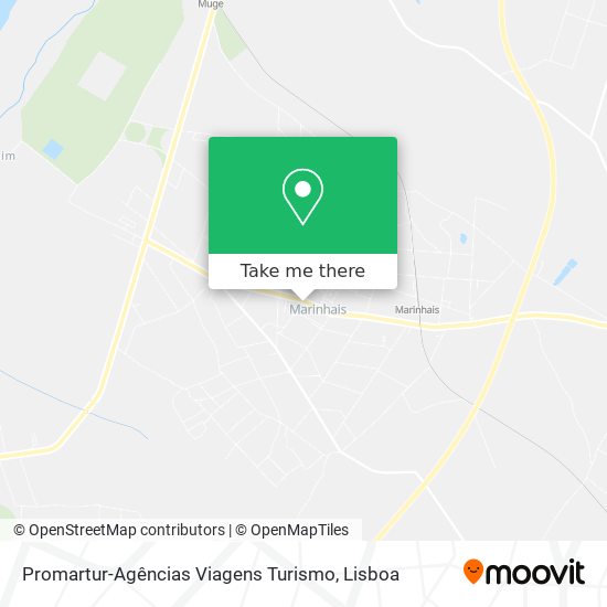 Promartur-Agências Viagens Turismo mapa