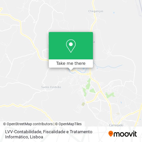 LVV-Contabilidade, Fiscalidade e Tratamento Informático mapa