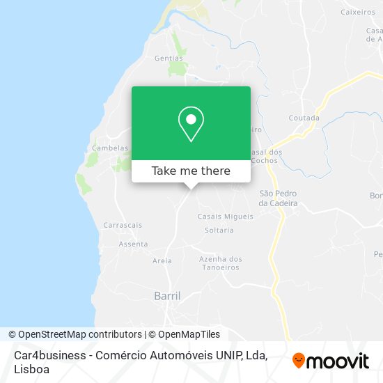 Car4business - Comércio Automóveis UNIP, Lda map