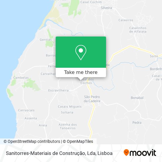 Sanitorres-Materiais de Construção, Lda map