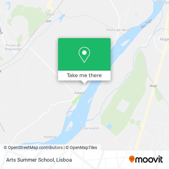 Arts Summer School mapa