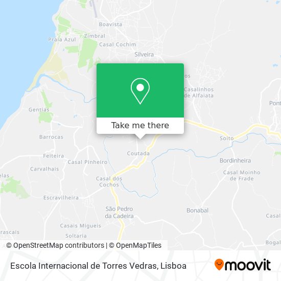 Escola Internacional de Torres Vedras map