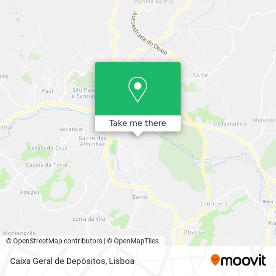 Caixa Geral de Depósitos map