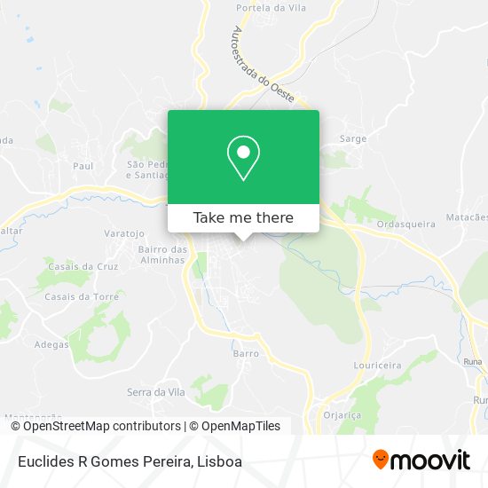 Euclides R Gomes Pereira map