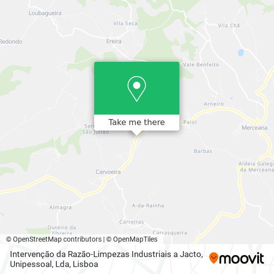 Intervenção da Razão-Limpezas Industriais a Jacto, Unipessoal, Lda map