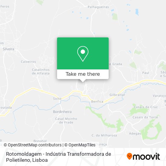 Rotomoldagem - Indústria Transformadora de Polietileno mapa