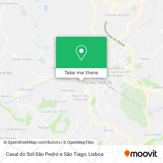 Casal do Sol-São Pedro e São Tiago map