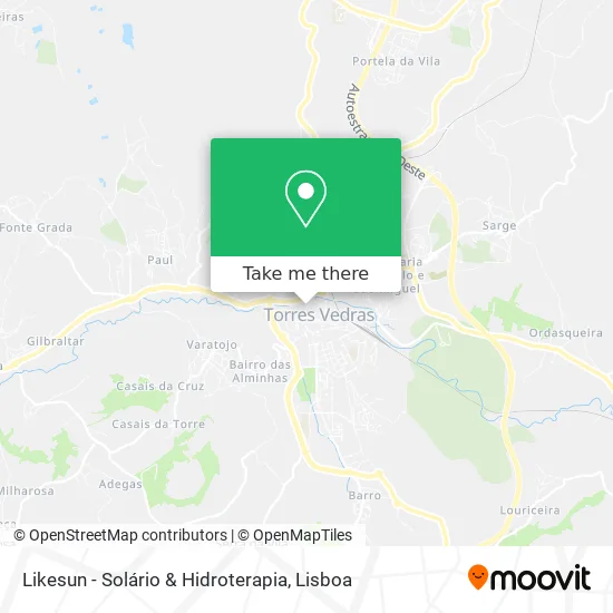 Likesun - Solário & Hidroterapia map